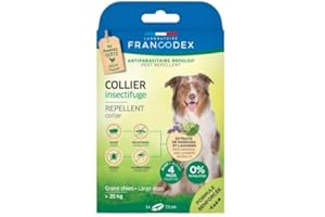 Francodex Francodex Collier De Chien Répulsif + 20 Kg