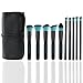 RUIMIO 10-Piece Makeup Brush Set Beauty Synthetic Brushes Kit For Makeup Application, Blending, Highlighting, Contouring All Types of Cosmetics