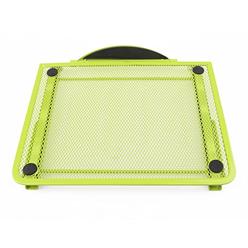 Laptopständer, belüftet, verstellbar, Metall Ineinander Notebook Standplatz, 24x19CM / 9.45×7.48Inch (grün) - 7