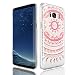 Produktbild Samsung Galaxy S8 Hülle, Ontseev [Rosa Mandala Muster Design] Stoßfest TPU + PC Hybrid Schutzhülle Durchsichtig Anti-Kratzer Handyhülle Slim Crystal Backcover Case für Samsung Galaxy S8 SM-G950F
