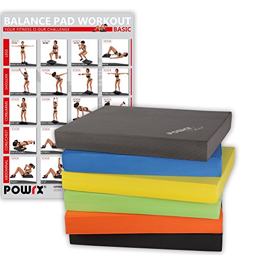 Balance Pad Ideal zum Training von Gleichgewicht, Stabilität und Koordinationstraining Verschiedene Farben