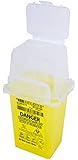 CPRed Medif Hospital Sharp Collector (White, 1.5 L) - Pack of 10