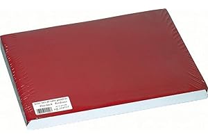 COGIR - 500 manteles individuales de papel gofrado, 30 x 40 cm, color burdeos