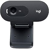 Logitech C505e HD Business Webcam - HD Webcam with 720p and Long-Range mic, Works with Windows, Mac or Chrome