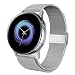 Produktbild VANCHAN Kompatible mit Samsung Galaxy Watch Active Armband, 20mm Edelstahl Metall Ersatz Zubehör für Galaxy Watch Active&Active2 40mm/44mm(Silber)