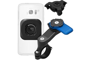 QUAD LOCK Soporte móvil Moto para Manillar con Amortiguador de Vibraciones y Adaptador Universal mag
