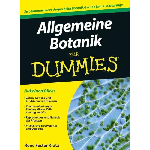 [PDF] Download Allgemeine Botanik für Dummies Kostenlos
