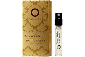 Orientica Luxury Collection Royal Amber 1.5ml Perfume Sample, Mini Arabic Perfume, Amber Woody Musk Fragrance, Travel Size Spray
