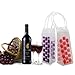 Produktbild NEWSTARTS 1 STÜCK Frozen Home Kreative Praktische Weinkühler PVC Bier Bag Tasche Im Freien Eis Gel Kühler Kühltasche (Lila)