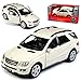 Produktbild Welly Mercedes-Benz M-Klasse W164 Creme Weiss 2005-2011 ca 1/43 1/36-1/46 Modell Auto mit individiuellem Wunschkennzeichen