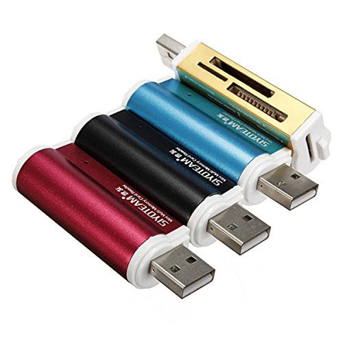SAWAKE Universaler All in 1 USB Multi-Kartenleser Speicherkartenleser Fuer Micro SD MMC SDHC TF M2 Memory Stick - 8