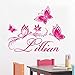 Price comparison product image Flower Wall Sticker Home Decor Waterproof Vinyl Art House Decorative Accessories for Living Room ~1 45 * 56cm