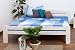 Produktbild Bett "Easy Sleep" K4, 180 x 200 cm Buche Vollholz massiv weiß lackiert
