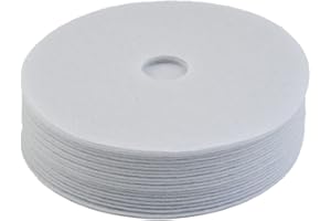 SHINEKOO 10 Stück Filter Baumwollpapier Universal Tuch Trockner Abluftfilter Ersatz Haushalt Lufteinlass Luftbefeuchter Filterblätter für Panda/Magic Chef/Sonya/Avant 24 cm