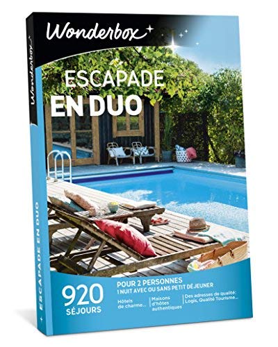 Lire des livres gratuits en ligne sans téléchargement Wonderbox – Coffret cadeau ESCAPADE EN DUO – 920 séjours d'une nuit en hôtels de charme, maisons d'hôtes authentiques, ferme vigneronne pour 2 personnes by author B0748M1421 RTF
