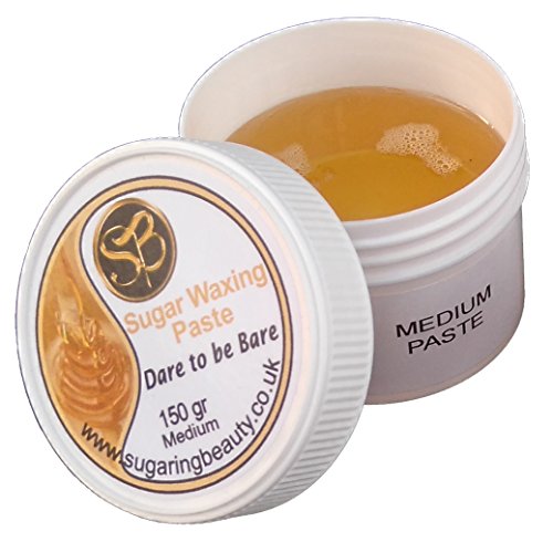 150 grams Sugaring Hair Removal Paste PLUS 50 grams Unperfumed Talcum Powder - Medium Paste - Image 5