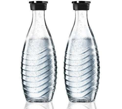 Sodastream Glaskaraffe DuoPack, Glas, 2 x 0,6 L