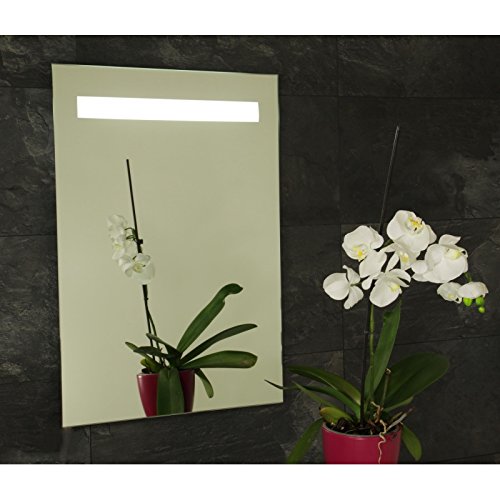 B-WARE Wandspiegel Badspiegel LED/Neon Badezimmerspiegel Wand Spiegel Ambiente-Light 50 x 70 cm - 2
