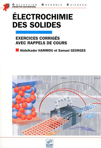 Download Electrochimie Des Solides Exercices Corriges Avec Rappels De Cours Pdf Vratislavdisha