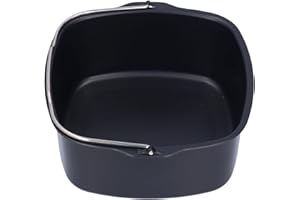 FYBIDA Akcesoria do Frytkownicy Beczka na Ciasto, Forma do Ciasta Żelazna Patelnia do Ciasta Beczka na Ciasto Akcesoria do Frytkownicy do HD9925 HD9860 HD9905 01(18cm)