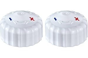 VETE MARKT Capuchons de protection de valve pour régulateur manuel, M30 x 1,5 (2 x couleurs)