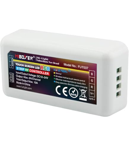 LE 5M Ruban LED Connecté WiFi, Bande LED RGB 5050 Connectée Smartphone APP, Découpable Avec Minuterie Et Télécommande, Compatible Avec Alexa, Google Home