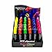 PaintGlow - UV Neon Lipstick Set of 6 colours - Super Bright UV Glow - Clubbing, festival