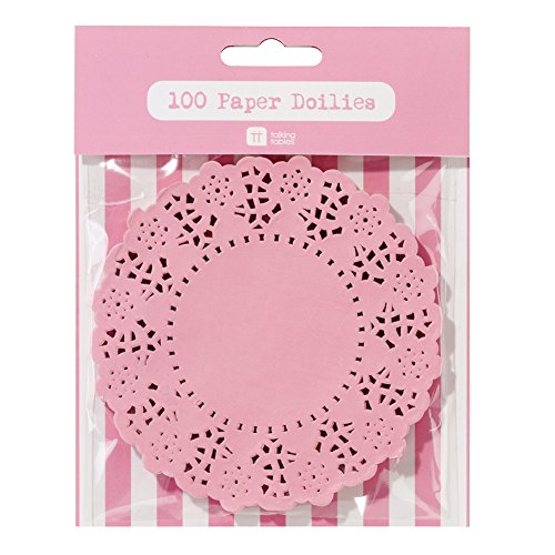 Talking Tables MIX-DOILY-PK Party Papier Mini Doilies, Pappe, mehrfarben, 1.2 x 11.5 x 14.89 cm - 2