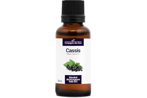 Cassis BIO - 30mL - (Ribes Nigrum) – Macérat concentré de bourgeons frais