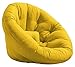 Produktbild KARUP NIDO1748 Nido Futon Relaxsessel, Stoff, amarillo, 180 x 90 x 75 cm