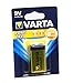 Produktbild 9V Alkaline Varta Long-Life Blockbatterie Block-Batterie ideal für Rauchmelder