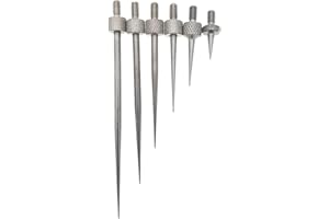 SUXING Puntos de contacto del punto de aguja para el indicador de profundidad Medidor de profundidad Rosca M2.5 Punta de aguja R0.15 (A SET)