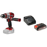 Einhell TP-CD 18/80 Li BL - Solo, K&ouml;m&uuml;rs&uuml;z Ak&uuml;l&uuml; Vidalama ve Einhell 18V 2,5 Ah PXC Starter Kit (Başlangı&ccedil; Seti)