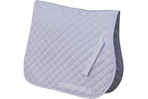 Rhinegold Tapis de Selle matelassé en Coton.
