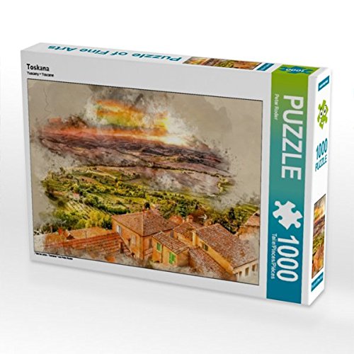 Preisvergleich Produktbild Toskana 1000 Teile Puzzle quer