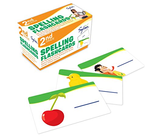 2nd Grade Spelling Flashcards: 240 Flashcards for Building Better Spelling Skills Based on Sylvan's 2nd Grade Spelling Flashcards: 240 Flashcards for Building Better Spelling Skills Based on Sylvan's