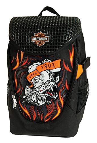Preisvergleich Produktbild Target Harley Davidson Schulrucksack, 41 cm, 28 liters, Schwarz (Nero)