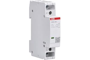 Contattore per installazione ESB20-20N-06, 2NA, 230AC/DC, montaggio DIN (Referenza: ABB 1SBE121111R0620), Bianco, Standard