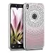 Produktbild kwmobile Alcatel Shine Lite Hülle - Handyhülle für Alcatel Shine Lite - Handy Case in Rosa Weiß Transparent