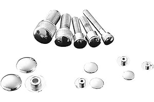 Chrome Caps/Covers/Plugs for 5mm Allen Head Bolts (M5) Highway Hawk 03-305