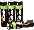 AmazonBasics Vorgeladene Ni-MH-Akkus, AA, Akkubatterien, 2000 mAh, 4 Stck