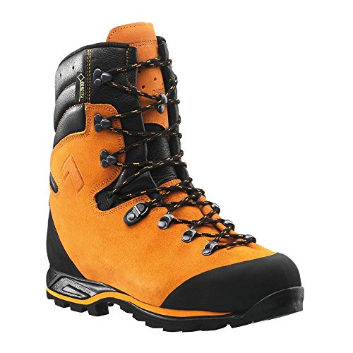 HAIX Herren Schnittschutzschuhe Protector Forest orange, UK 9.0 / EU 43
