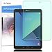 Produktbild NALIA Schutzglas für Samsung Galaxy Tab S3, Full-Cover Displayschutz Tablet-Folie, 9H gehärtete Glas-Schutzfolie Bildschirm-Abdeckung, Schutz-Film HD Screen Protector Tempered Glass - Transparent