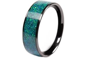 CNICK Tesla Smart Ring Accessories: Ceramic Ring for Model 3 and Model Y to Replace Key Card Key fob. (10.5, Opal)