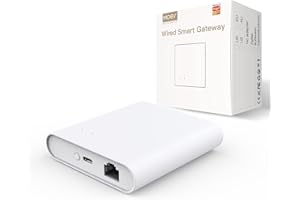 MOESGO Moes Cable Tuya ZigBee Hub, Gateway SMART Home Remote Control Automation Control Center Para Todos los Productos Inteligentes Tuya Zigbee, Con Capacidad Para Conectar Hasta 120 Dispositivos