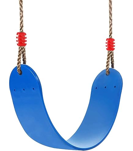 Balancelle De Jardin Enfant - Balançoire De Jardin - Balancelle D'extérieur Simple Et Corde Reglable Bleu 676d1eb6ad0a8a853f21cb91