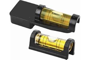 KLOVA 2Pcs Strumento di livellamento per Il Montaggio del cannocchiale Kit di livellamento Magnetico per armiere Accessorio per livella a Bolla Livelli a Bolla per la Caccia
