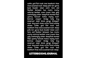 Letterboxing Journal: Dartmoor Letterboxing Record Book