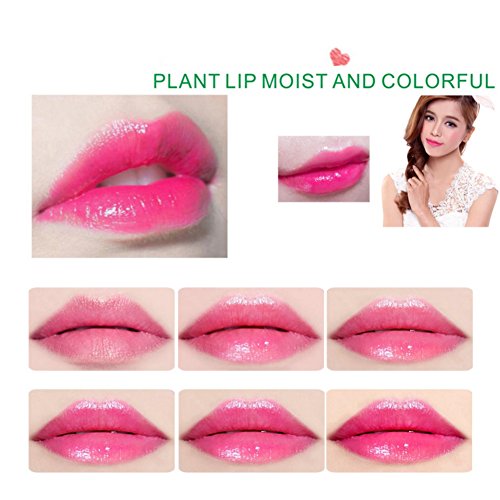 ROPALIA 99% Aloe Vera Jelly Lippenstift Farbe Ändern Temperatur Feuchtigkeitsspendende Balsam Lipgloss - 3