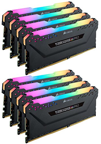 Corsair Vengeance RGB Pro 128 GB (8 x 16 GB) DDR4-3200 CL16 Memory